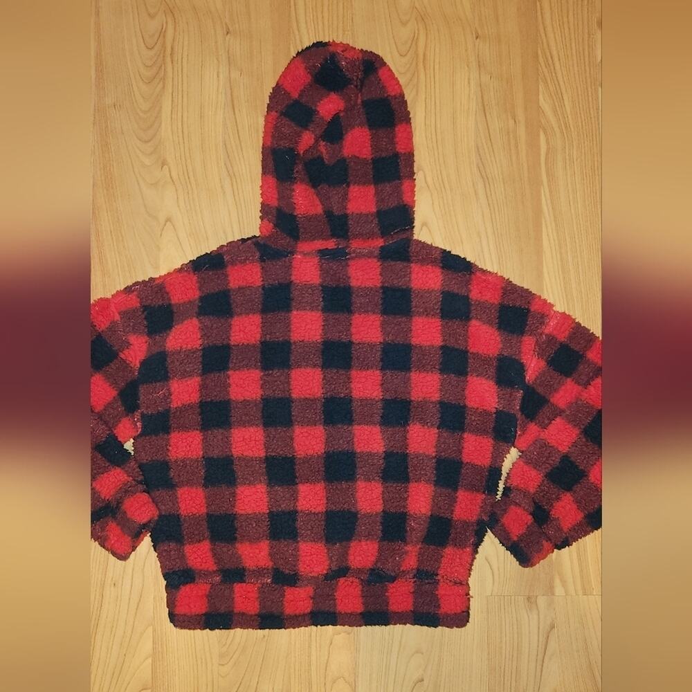 No Boundaries Plaid Pullover Sweater Small 3-5 - Picture 3 of 10